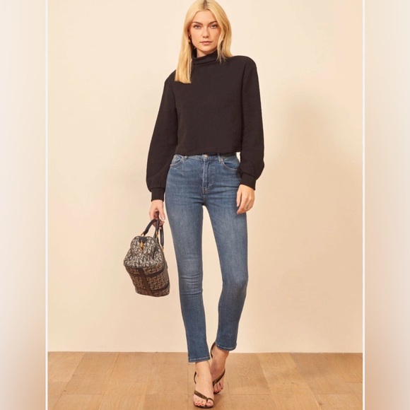 Reformation Denim - REFORMATION Classic Jeans in Darwin Wash